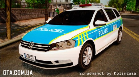 Volkswagen Passat B7 FuStw Polizei